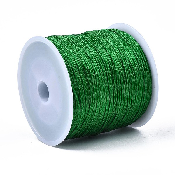 PandaHall Nylon Thread, Chinese Knotting Cord, Green, 0.8mm, about 109.36 yards(100m)/roll Nylon Green
PandaHall Nylon Thread, Chinese Knotting Cord, Green, 0.8mm, about 109.36 yards(100m)/roll Nylon Green