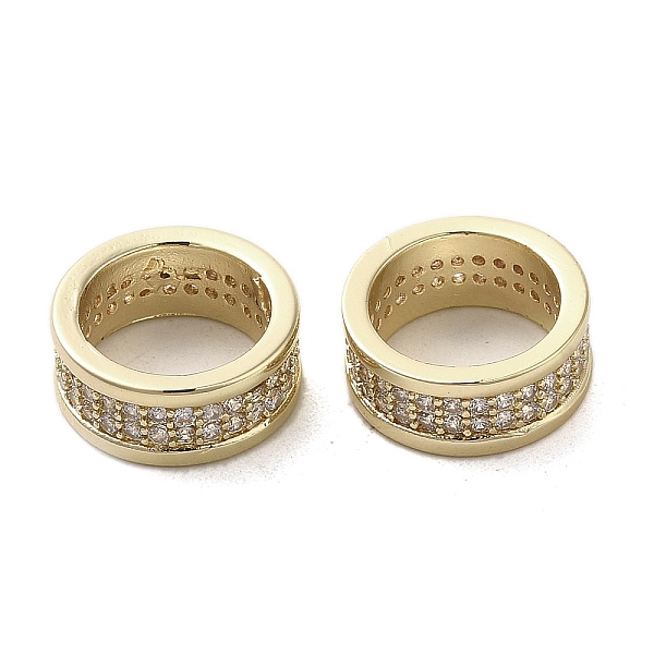 PandaHall Brass Micro Pave Clear Cubic Zirconia European Beads, Long-Lasting Plated, Flat Round, Golden, 12.5x5.5mm, Hole: 9.5mm Brass+Cubic...
PandaHall Brass Micro Pave Clear Cubic Zirconia European Beads, Long-Lasting Plated, Flat Round, Golden, 12.5x5.5mm, Hole: 9.5mm Brass+Cubic...