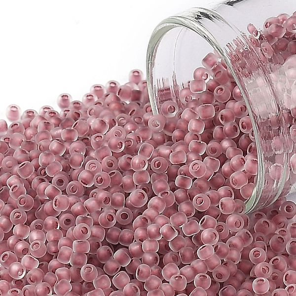 PandaHall TOHO Round Seed Beads, Japanese Seed Beads, (771FM) Cranberry Lined Crystal Rainbow Matte, 11/0, 2.2mm, Hole: 0.8mm, about..., Purple
PandaHall TOHO Round Seed Beads, Japanese Seed Beads, (771FM) Cranberry Lined Crystal Rainbow Matte, 11/0, 2.2mm, Hole: 0.8mm, about..., Purple
