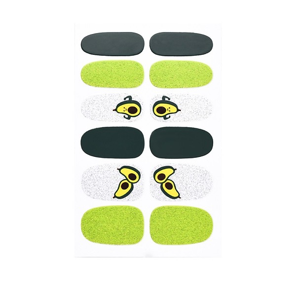 PandaHall Avocados & Strawberries & Flowers Full Cover Nail Art Stickers, Glitter Powder Decals, Self Adhesive, for Nail Tips Decorations...
PandaHall Avocados & Strawberries & Flowers Full Cover Nail Art Stickers, Glitter Powder Decals, Self Adhesive, for Nail Tips Decorations...