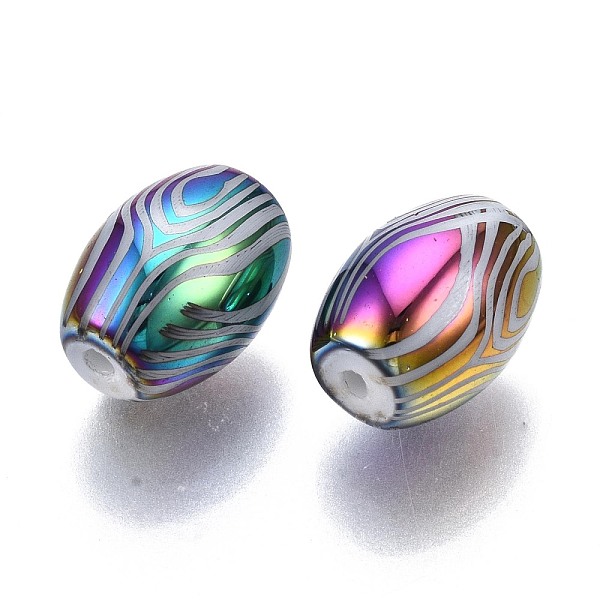 PandaHall Electroplate Glass Beads, Barrel, Colorful, 11x8mm, Hole: 1.2mm, about 200pcs/bag Glass Others
PandaHall Electroplate Glass Beads, Barrel, Colorful, 11x8mm, Hole: 1.2mm, about 200pcs/bag Glass Others