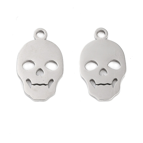 PandaHall 316 Surgical Stainless Steel Pendants, Laser Cut, Skull Charm, Stainless Steel Color, 15.5x9.5x1mm, Hole: 1.5mm 316 Surgical...
PandaHall 316 Surgical Stainless Steel Pendants, Laser Cut, Skull Charm, Stainless Steel Color, 15.5x9.5x1mm, Hole: 1.5mm 316 Surgical...