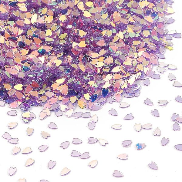 PandaHall Plastic Sequins Beads, Sewing Craft Decorations, Heart, Purple, 3x2x0.2mm Plastic Heart Purple
PandaHall Plastic Sequins Beads, Sewing Craft Decorations, Heart, Purple, 3x2x0.2mm Plastic Heart Purple