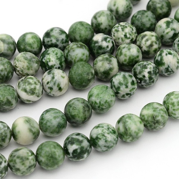 PandaHall Gemstone Beads Strands, Green Spot Jasper, Round, about 10mm in diameter, hole: 1mm, about 39pcs/strand, 15.5 inch Green Spot...
PandaHall Gemstone Beads Strands, Green Spot Jasper, Round, about 10mm in diameter, hole: 1mm, about 39pcs/strand, 15.5 inch Green Spot...