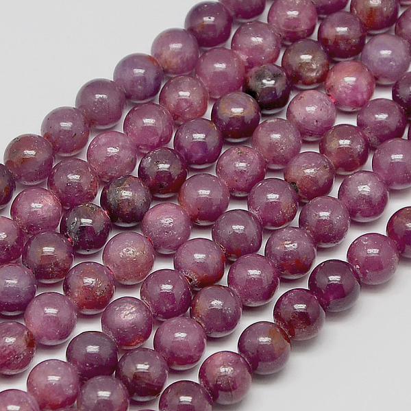 PandaHall Natural Gemstone Ruby Round Beads Strands, about 6mm, Hole: 1mm, about 65pcs/strand, 15.7 inch Ruby Round
PandaHall Natural Gemstone Ruby Round Beads Strands, about 6mm, Hole: 1mm, about 65pcs/strand, 15.7 inch Ruby Round