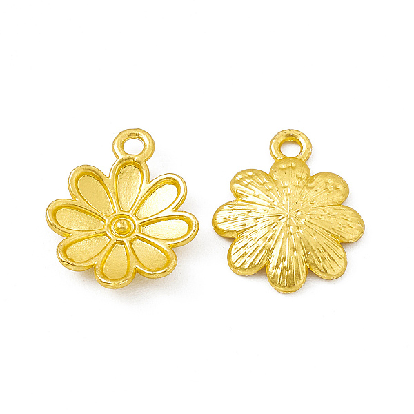 PandaHall Rack Plating Alloy Pendants, Cadmium Free & Lead Free & Nickle Free, Flower Charms, Matte Gold Color, 19x16x3mm, Hole: 1.8mm Alloy...
PandaHall Rack Plating Alloy Pendants, Cadmium Free & Lead Free & Nickle Free, Flower Charms, Matte Gold Color, 19x16x3mm, Hole: 1.8mm Alloy...