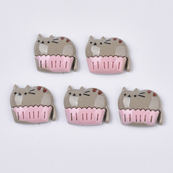 PandaHall Resin Kitten Cabochons, Cartoon Cat Shape, Gray, 17x20x5.5mm Resin Cat Shape Gray
PandaHall Resin Kitten Cabochons, Cartoon Cat Shape, Gray, 17x20x5.5mm Resin Cat Shape Gray