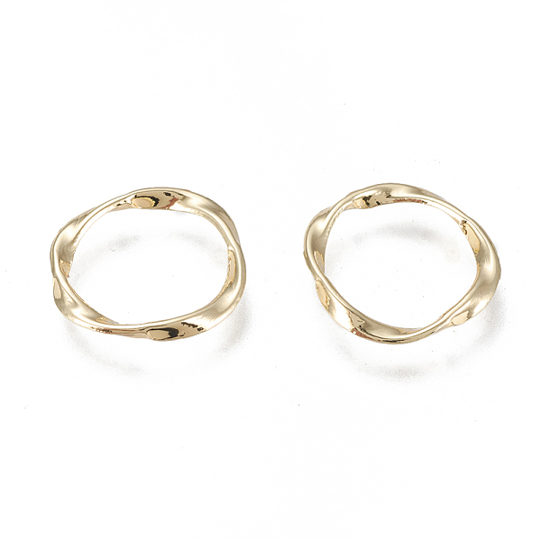 PandaHall Alloy Linking Rings, for Jewelry Making, Twisted Ring, Golden, 16~17x1.7mm, , Inner Diameter: 13~13.5mm Alloy Ring
PandaHall Alloy Linking Rings, for Jewelry Making, Twisted Ring, Golden, 16~17x1.7mm, , Inner Diameter: 13~13.5mm Alloy Ring