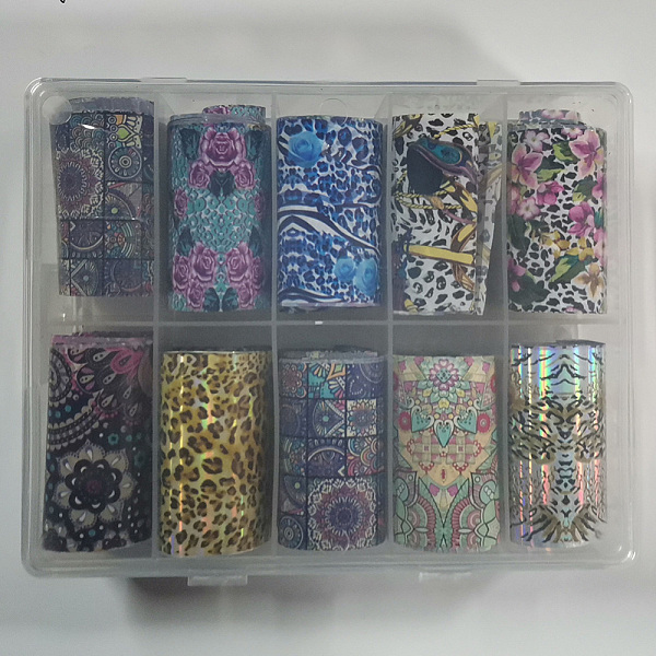 PandaHall Nail Art Transfer Stickers, Nail Decals, DIY Nail Tips Decoration for Women, Mixed Patterns, 100x4cm, 10sheets/box Plastic..., Multicolor
PandaHall Nail Art Transfer Stickers, Nail Decals, DIY Nail Tips Decoration for Women, Mixed Patterns, 100x4cm, 10sheets/box Plastic..., Multicolor