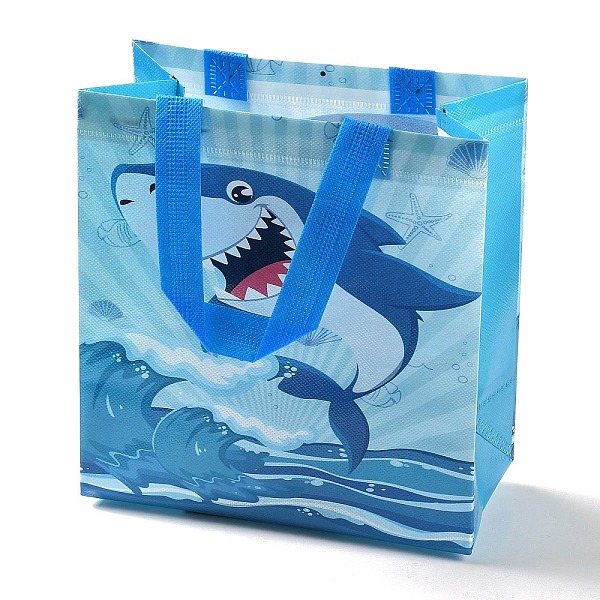 PandaHall Cartoon Printed Shark Non-Woven Reusable Folding Gift Bags with Handle, Portable Waterproof Shopping Bag for Gift Wrapping...
PandaHall Cartoon Printed Shark Non-Woven Reusable Folding Gift Bags with Handle, Portable Waterproof Shopping Bag for Gift Wrapping...