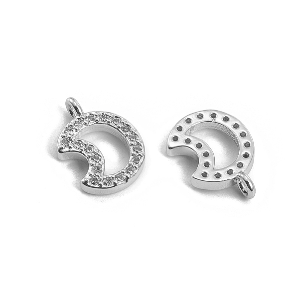 PandaHall Brass Micro Pave Clear Cubic Zirconia Charms, Moon, Platinum, 13x9.5x2.5mm, Hole: 1.2mm Brass+Cubic Zirconia Moon Clear
PandaHall Brass Micro Pave Clear Cubic Zirconia Charms, Moon, Platinum, 13x9.5x2.5mm, Hole: 1.2mm Brass+Cubic Zirconia Moon Clear