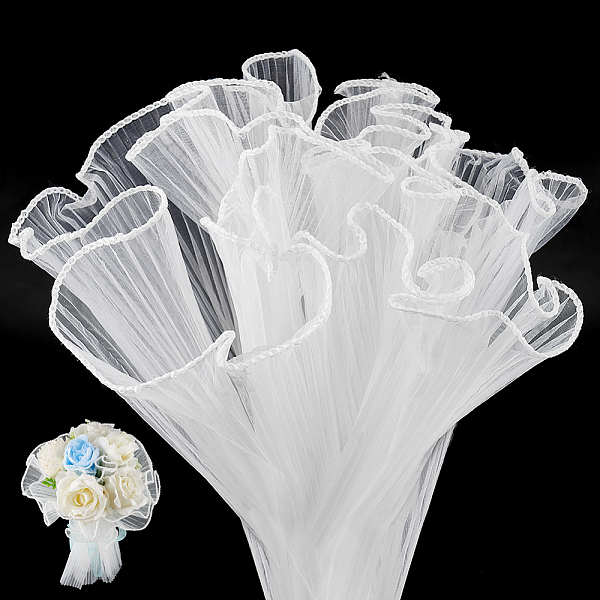 PandaHall PH 8.75 Yards White Floral Wrapping Paper Bouquets Wrap Packaging, Waterproof Wave Yarn Flower Wrapping Gauze Wrinkled Wavy Net...
PandaHall PH 8.75 Yards White Floral Wrapping Paper Bouquets Wrap Packaging, Waterproof Wave Yarn Flower Wrapping Gauze Wrinkled Wavy Net...