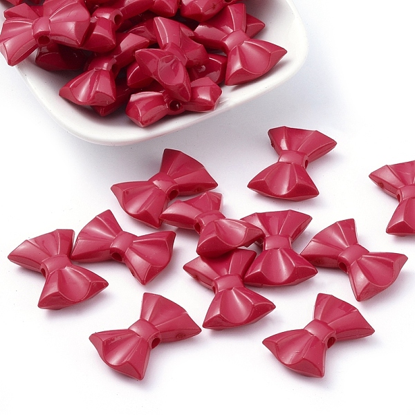 PandaHall Opaque Acrylic Beads, Faceted, Bowknot, Deep Pink, 19x26x7mm, Hole: 3mm, about 300pcs/500g Acrylic Bowknot Pink
PandaHall Opaque Acrylic Beads, Faceted, Bowknot, Deep Pink, 19x26x7mm, Hole: 3mm, about 300pcs/500g Acrylic Bowknot Pink