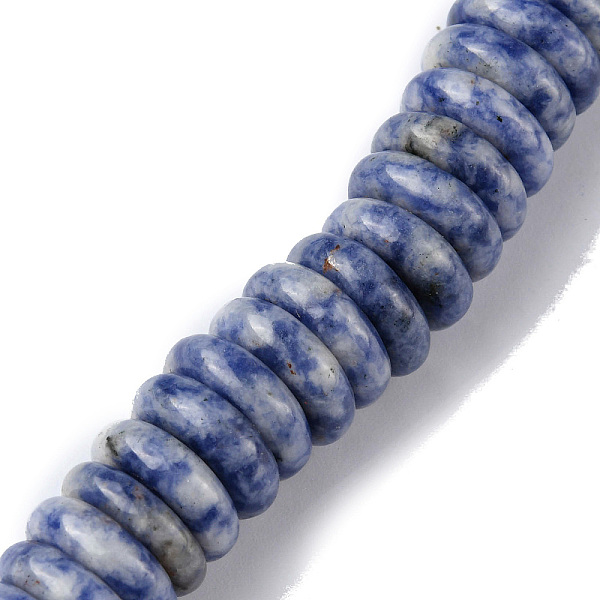 PandaHall Natural Blue Spot Jasper Beads Strands, Disc, 12x3.5~4mm, Hole: 1.4mm, about 51pcs/strand, 7.48~8.19 inch(19~20.8cm) Blue Spot...
PandaHall Natural Blue Spot Jasper Beads Strands, Disc, 12x3.5~4mm, Hole: 1.4mm, about 51pcs/strand, 7.48~8.19 inch(19~20.8cm) Blue Spot...