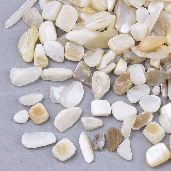 PandaHall Freshwater Shell Beads, Undrilled/No Hole Beads, Chip, Seashell Color, 1~16x1~5x0.5~5mm Freshwater Shell Chip
PandaHall Freshwater Shell Beads, Undrilled/No Hole Beads, Chip, Seashell Color, 1~16x1~5x0.5~5mm Freshwater Shell Chip