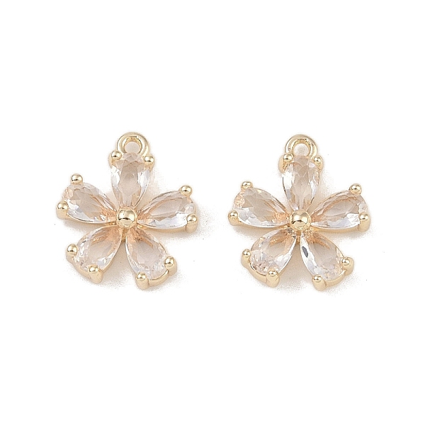 PandaHall Brass Micro Pave Clear Cubic Zirconia Pendants, Flower Charms, Real 18K Gold Plated, 13x11.5x3mm, Hole: 1.2mm Brass+Cubic Zirconia...
PandaHall Brass Micro Pave Clear Cubic Zirconia Pendants, Flower Charms, Real 18K Gold Plated, 13x11.5x3mm, Hole: 1.2mm Brass+Cubic Zirconia...
