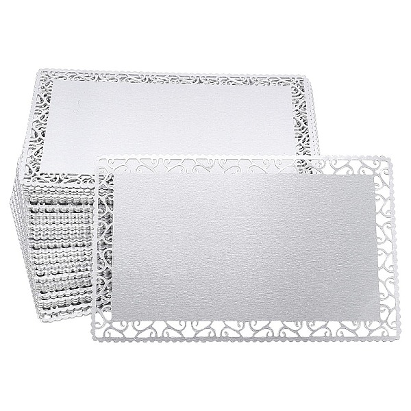 PandaHall Aluminum Blank Thermal Transfer Business Cards, with Laciness & Rectangle Plastic Box, Silver, 86x54x0.5mm, Box Size...
PandaHall Aluminum Blank Thermal Transfer Business Cards, with Laciness & Rectangle Plastic Box, Silver, 86x54x0.5mm, Box Size...