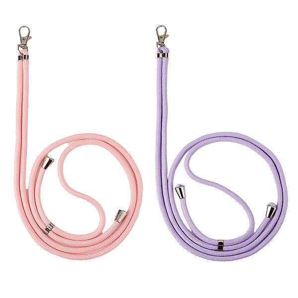 PandaHall HOBBIESAY 2 Set 2 Colors Polyester Universal Adjustable Cell Phone Strap Crossbody Neck Strap Phone Charms, with PVC Plastic Phone..., Multicolor
PandaHall HOBBIESAY 2 Set 2 Colors Polyester Universal Adjustable Cell Phone Strap Crossbody Neck Strap Phone Charms, with PVC Plastic Phone..., Multicolor