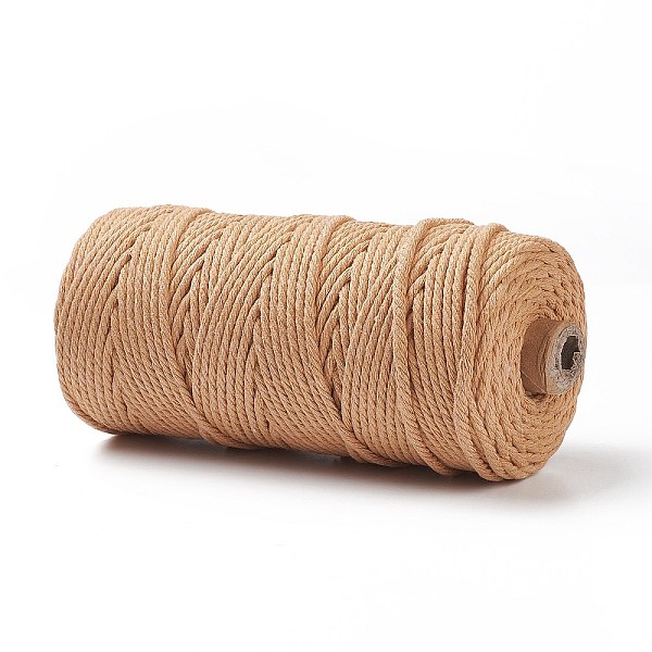 PandaHall Cotton String Threads for Crafts Knitting Making, Dark Salmon, 3mm, about 109.36 Yards(100m)/Roll Cotton
PandaHall Cotton String Threads for Crafts Knitting Making, Dark Salmon, 3mm, about 109.36 Yards(100m)/Roll Cotton