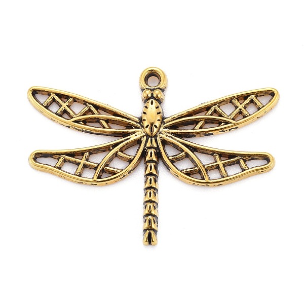 PandaHall Tibetan Style Alloy Pendants, Cadmium Free & Lead Free, Dragonfly, Antique Golden, 25x35x3mm, Hole: 2mm Alloy Dragonfly
PandaHall Tibetan Style Alloy Pendants, Cadmium Free & Lead Free, Dragonfly, Antique Golden, 25x35x3mm, Hole: 2mm Alloy Dragonfly