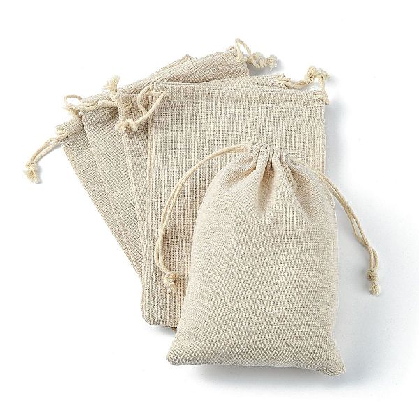 PandaHall Cotton Packing Pouches Drawstring Bags, Gift Sachet Bags, Muslin Bag Reusable Tea Bag, Wheat, 17x12cm Burlap Orange
PandaHall Cotton Packing Pouches Drawstring Bags, Gift Sachet Bags, Muslin Bag Reusable Tea Bag, Wheat, 17x12cm Burlap Orange
