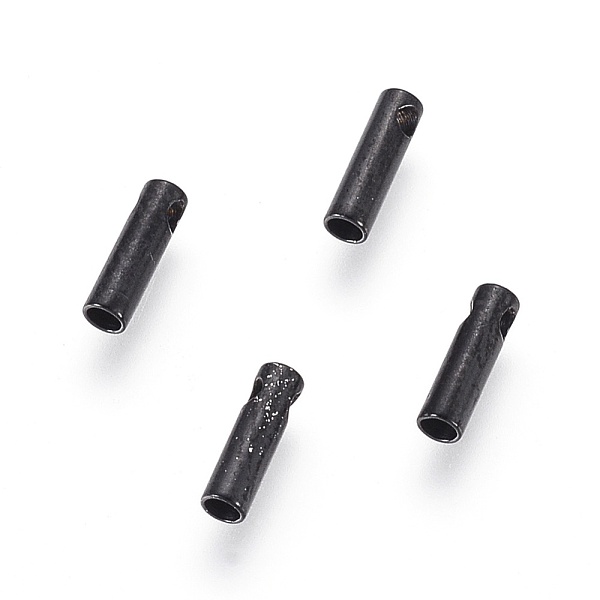 PandaHall 304 Stainless Steel Cord Ends, End Caps, Column, Electrophoresis Black, 7x2mm, Hole: 1mm, Inner Diameter: 1.5mm 304 Stainless...
PandaHall 304 Stainless Steel Cord Ends, End Caps, Column, Electrophoresis Black, 7x2mm, Hole: 1mm, Inner Diameter: 1.5mm 304 Stainless...