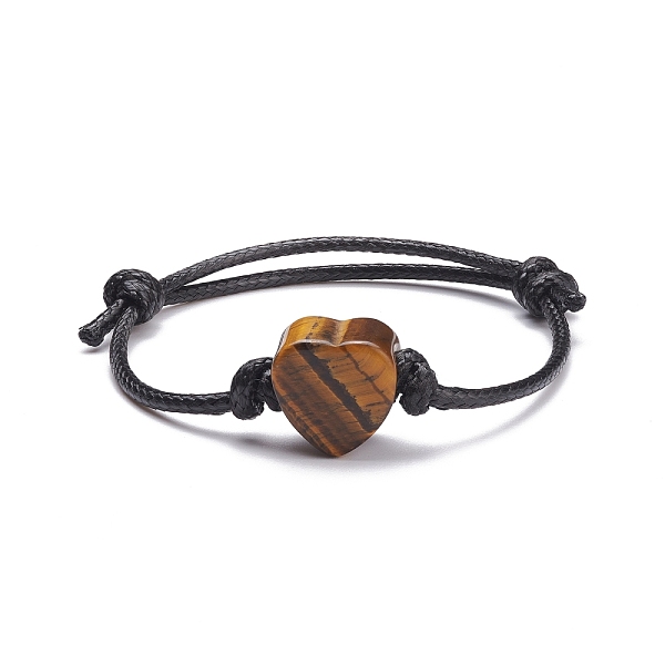 PandaHall Natural Tiger Eye Heart Braided Cord Bracelet, Adjustable Friendship Bracelet for Women, Inner Diameter: 2-1/8~3 inch(5.4~7.6cm)...
PandaHall Natural Tiger Eye Heart Braided Cord Bracelet, Adjustable Friendship Bracelet for Women, Inner Diameter: 2-1/8~3 inch(5.4~7.6cm)...