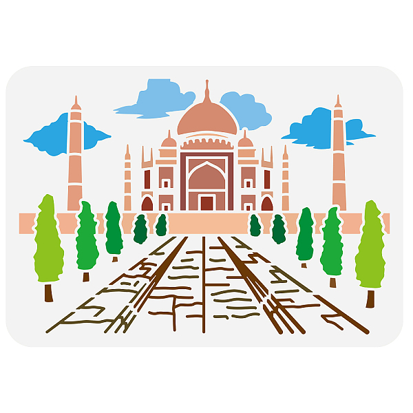 PandaHall Plastic Drawing Painting Stencils Templates, for Painting on Scrapbook Fabric Tiles Floor Furniture Wood, Rectangle, Scenery...
PandaHall Plastic Drawing Painting Stencils Templates, for Painting on Scrapbook Fabric Tiles Floor Furniture Wood, Rectangle, Scenery...
