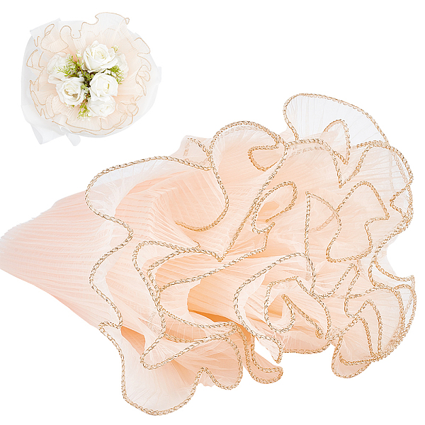 PandaHall Wrinkled Wavy Gauze Yarn Flower Bouquets Wrapping Packaging, Suitable for Valentine's Day Gift Giving Decoration, PeachPuff..., Brown
PandaHall Wrinkled Wavy Gauze Yarn Flower Bouquets Wrapping Packaging, Suitable for Valentine's Day Gift Giving Decoration, PeachPuff..., Brown