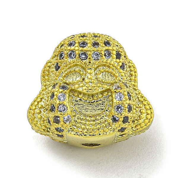 PandaHall Brass Micro Pave Clear Cubic Zirconia Beads, Buddha Head, Real 18K Gold Plated, 13.5x15x9.5mm, Hole: 2mm Brass+Cubic Zirconia...
PandaHall Brass Micro Pave Clear Cubic Zirconia Beads, Buddha Head, Real 18K Gold Plated, 13.5x15x9.5mm, Hole: 2mm Brass+Cubic Zirconia...