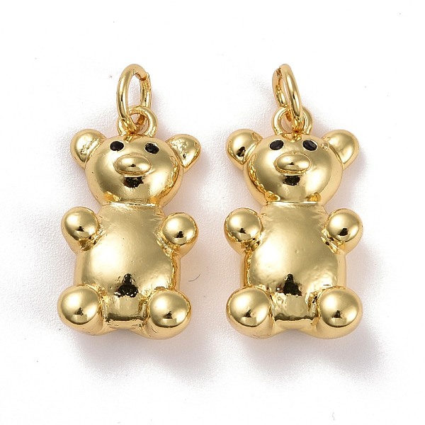 PandaHall Brass Pendants, Lead Free & Cadmium Free, Bear, Real 18K Gold Plated, 18.5x10x5.5mm, Hole: 3.5mm Brass Bear
PandaHall Brass Pendants, Lead Free & Cadmium Free, Bear, Real 18K Gold Plated, 18.5x10x5.5mm, Hole: 3.5mm Brass Bear