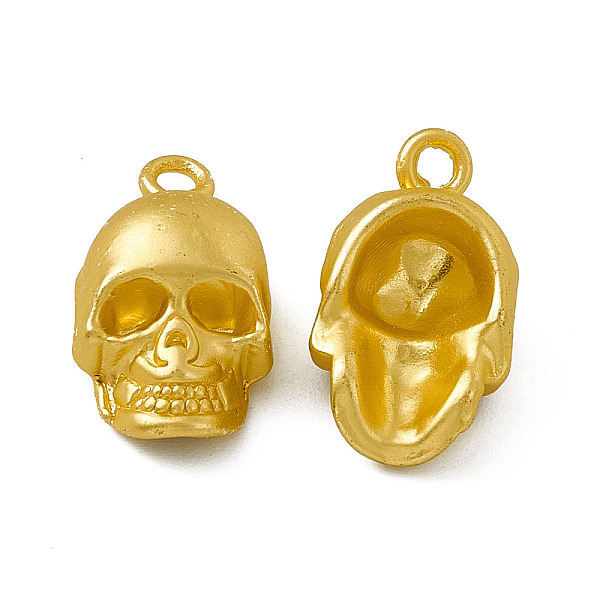 PandaHall Rack Plating Alloy Pendants, Cadmium Free & Nickel Free & Lead Free, Skull Charm, Matte Gold Color, 20.5x11.5x7.5mm, Hole: 2.1mm...
PandaHall Rack Plating Alloy Pendants, Cadmium Free & Nickel Free & Lead Free, Skull Charm, Matte Gold Color, 20.5x11.5x7.5mm, Hole: 2.1mm...
