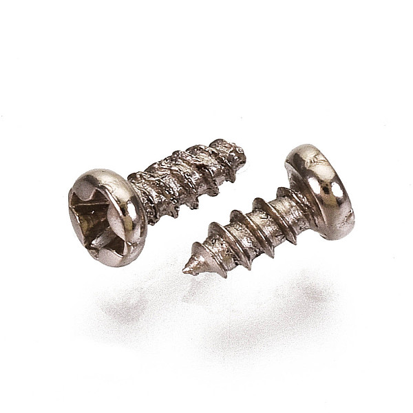 PandaHall M1.7 Iron Screw, Slotted, Nickle Plated, 4x1.7mm, about 14280pcs/1000g Iron
PandaHall M1.7 Iron Screw, Slotted, Nickle Plated, 4x1.7mm, about 14280pcs/1000g Iron