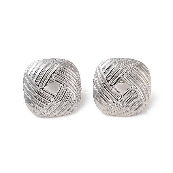 PandaHall 304 Stainless Steel Stud Earrings for Women, Square, 19.5x19.5mm 304 Stainless Steel Square
PandaHall 304 Stainless Steel Stud Earrings for Women, Square, 19.5x19.5mm 304 Stainless Steel Square