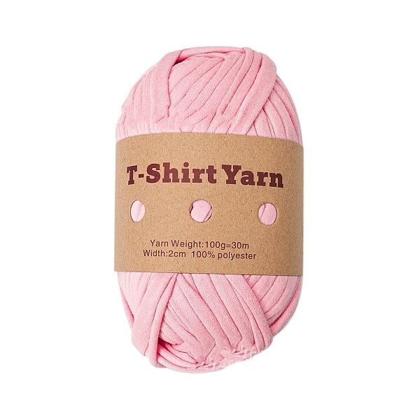 PandaHall Polyester Cloth Yarn, For Hand Knitting Thick Thread, Crochet Cloth Yarn, Pink, 20mm, about 32.81 Yards(30m)/Skein Polyester Pink
PandaHall Polyester Cloth Yarn, For Hand Knitting Thick Thread, Crochet Cloth Yarn, Pink, 20mm, about 32.81 Yards(30m)/Skein Polyester Pink