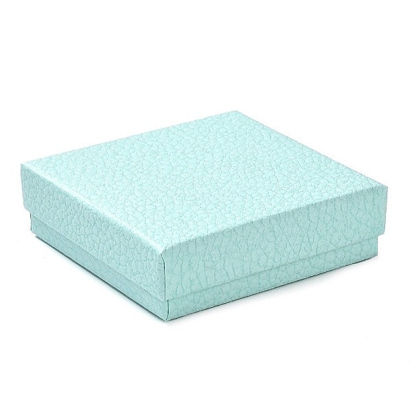 PandaHall Square Cardboard Necklace Box, Jewelry Storage Case with Velvet Sponge Inside, for Necklaces, Aquamarine, 8.8x8.8x2.65cm Paper..., Green
PandaHall Square Cardboard Necklace Box, Jewelry Storage Case with Velvet Sponge Inside, for Necklaces, Aquamarine, 8.8x8.8x2.65cm Paper..., Green