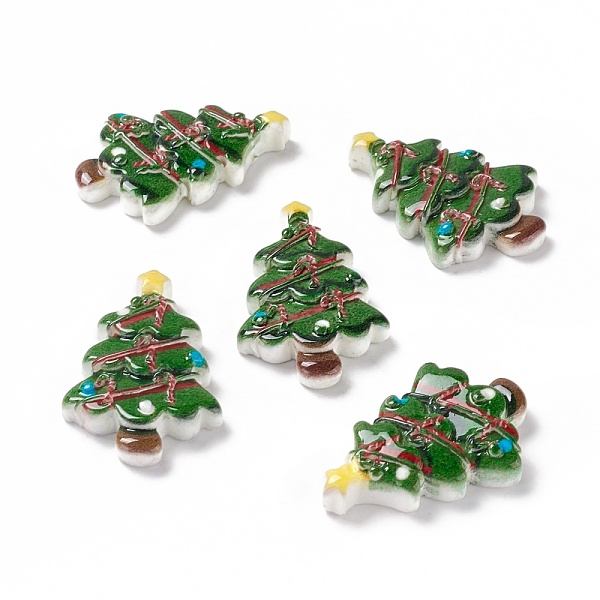 PandaHall Christmas Themed Opaque Resin Cabochons, Christmas Tree, Green, 26x17.5x5mm Resin Tree Green
PandaHall Christmas Themed Opaque Resin Cabochons, Christmas Tree, Green, 26x17.5x5mm Resin Tree Green