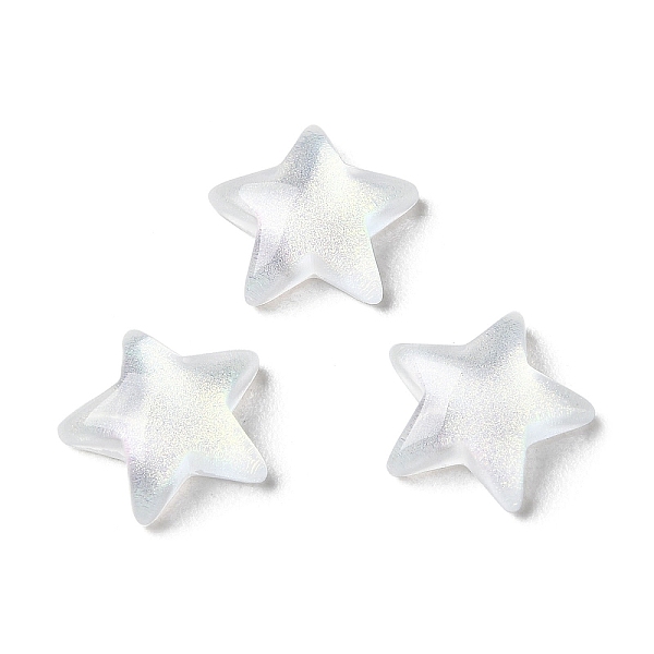 PandaHall K9 Glass Cabochons, with Glitter Powder, Star, White, 10x10.5x3mm Glass Star White
PandaHall K9 Glass Cabochons, with Glitter Powder, Star, White, 10x10.5x3mm Glass Star White