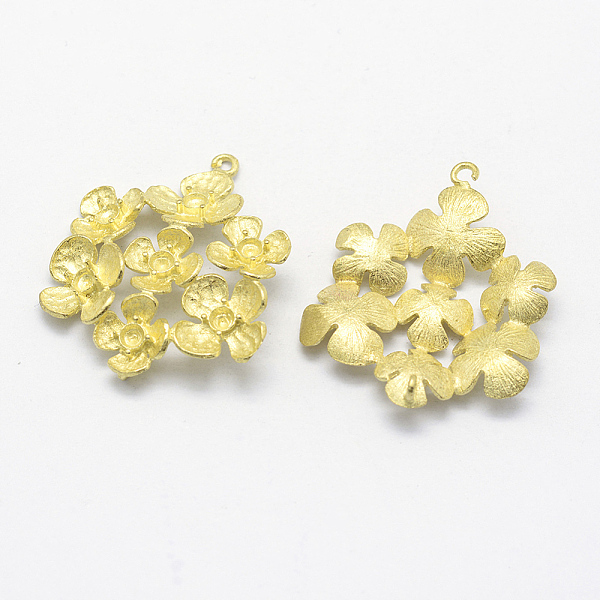 PandaHall Brass Connector Rhinestone Settings, Lead Free & Cadmium Free & Nickel Free, Flower, Raw(Unplated), Fit For 3mm Rhinestone...
PandaHall Brass Connector Rhinestone Settings, Lead Free & Cadmium Free & Nickel Free, Flower, Raw(Unplated), Fit For 3mm Rhinestone...
