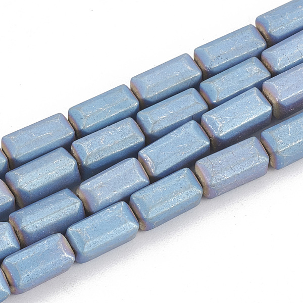 PandaHall Electroplate Non-magnetic Synthetic Hematite Beads Strands, Matte Style, Cuboid, Blue Plated, 8x4x4mm, Hole: 1mm, about...
PandaHall Electroplate Non-magnetic Synthetic Hematite Beads Strands, Matte Style, Cuboid, Blue Plated, 8x4x4mm, Hole: 1mm, about...
