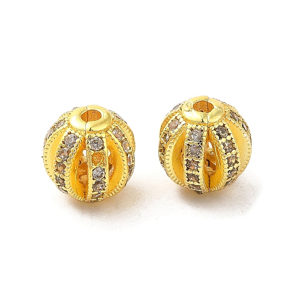 PandaHall Rack Plating Brass Pave Cubic Zirconia Beads, Long-Lasting Plated, Round, Real 18K Gold Plated, 7.5x8mm, Hole: 1.6mm Brass+Cubic...
PandaHall Rack Plating Brass Pave Cubic Zirconia Beads, Long-Lasting Plated, Round, Real 18K Gold Plated, 7.5x8mm, Hole: 1.6mm Brass+Cubic...