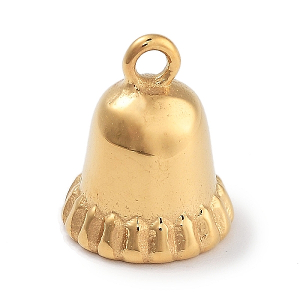 PandaHall 304 Stainless Steel Cord Ends, End Clasps, Bell, Golden, 12x10mm, Hole: 1.5mm, Inner Diameter: 6mm 304 Stainless Steel Bell
PandaHall 304 Stainless Steel Cord Ends, End Clasps, Bell, Golden, 12x10mm, Hole: 1.5mm, Inner Diameter: 6mm 304 Stainless Steel Bell