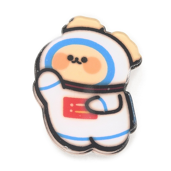 PandaHall Cartoon Style Acrylic Brooches, with 201 Stainless Steel Pins, Rabbit Astronaut, 32x24x6.5mm Acrylic Rabbit
PandaHall Cartoon Style Acrylic Brooches, with 201 Stainless Steel Pins, Rabbit Astronaut, 32x24x6.5mm Acrylic Rabbit