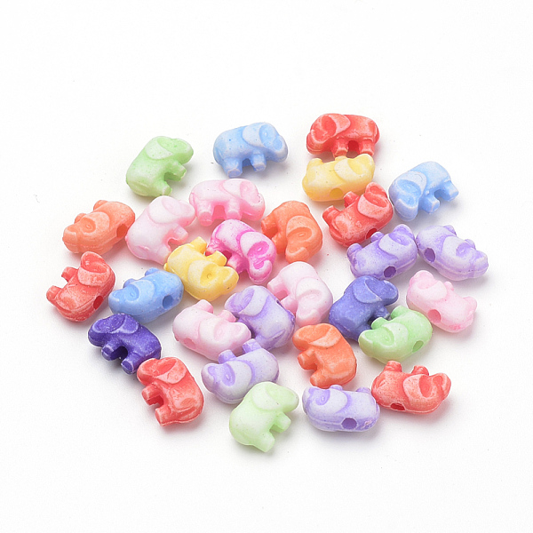 PandaHall Craft Style Acrylic Beads, Elephant, Mixed Color, 6x9x4.5mm, Hole: 1.5mm, about 3550pcs/500g Acrylic Elephant Multicolor
PandaHall Craft Style Acrylic Beads, Elephant, Mixed Color, 6x9x4.5mm, Hole: 1.5mm, about 3550pcs/500g Acrylic Elephant Multicolor