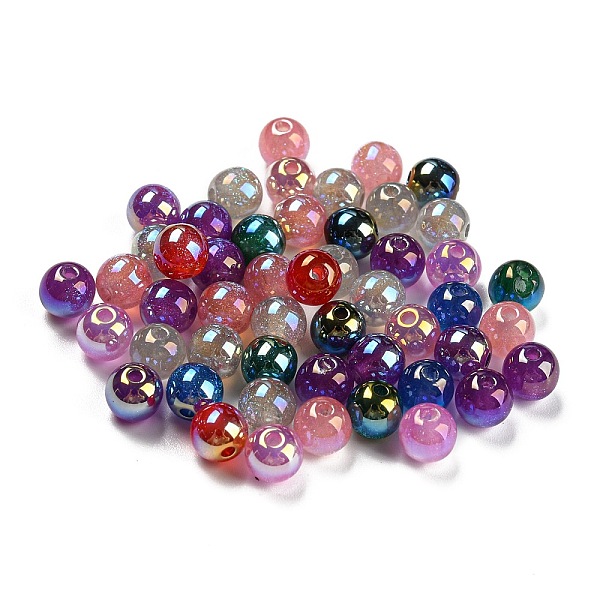 PandaHall UV Plating Iridescent Acrylic Beads, Round, Mixed Color, 6mm, Hole: 1.2mm Acrylic Round Multicolor
PandaHall UV Plating Iridescent Acrylic Beads, Round, Mixed Color, 6mm, Hole: 1.2mm Acrylic Round Multicolor
