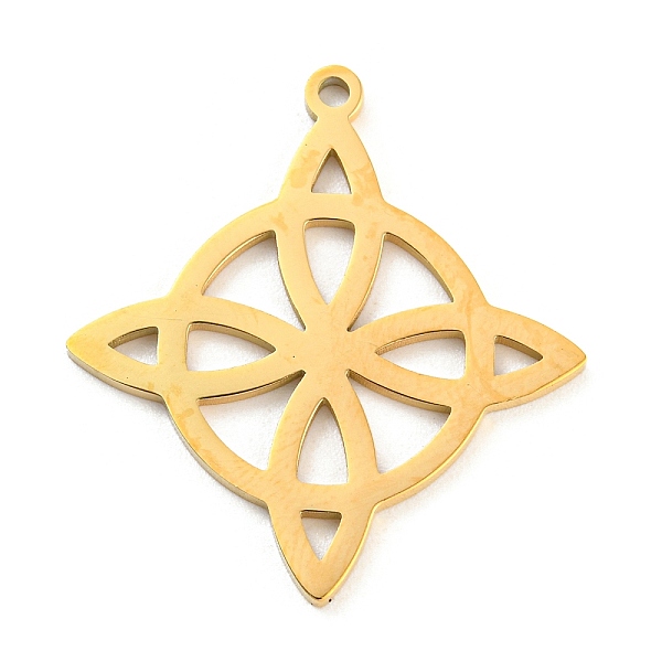 PandaHall 304 Stainless Steel Pendants, Laser Cut, Witches Knot Wiccan Symbol Charm, Golden, 27x25x1mm, Hole: 1.4mm 304 Stainless Steel...
PandaHall 304 Stainless Steel Pendants, Laser Cut, Witches Knot Wiccan Symbol Charm, Golden, 27x25x1mm, Hole: 1.4mm 304 Stainless Steel...