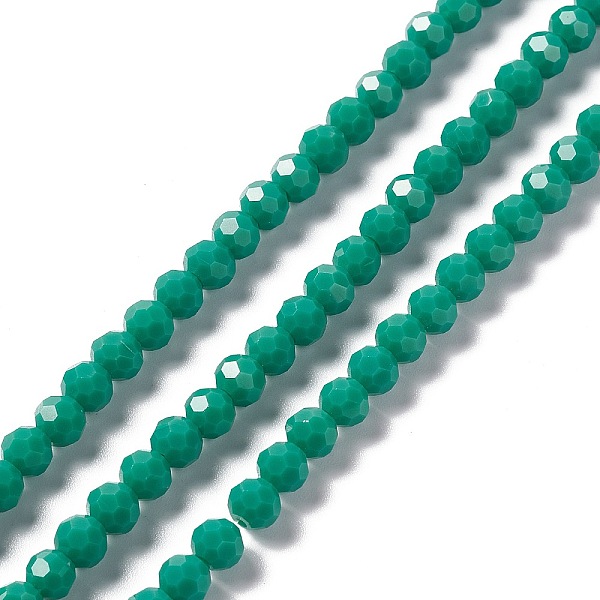 PandaHall Faceted(32 Facets) Glass Beads Strands, Round, Light Sea Green, 6x5.5mm, Hole: 1.2mm, about 95pcs/strand, 22.24''(56.5cm) Glass...
PandaHall Faceted(32 Facets) Glass Beads Strands, Round, Light Sea Green, 6x5.5mm, Hole: 1.2mm, about 95pcs/strand, 22.24''(56.5cm) Glass...