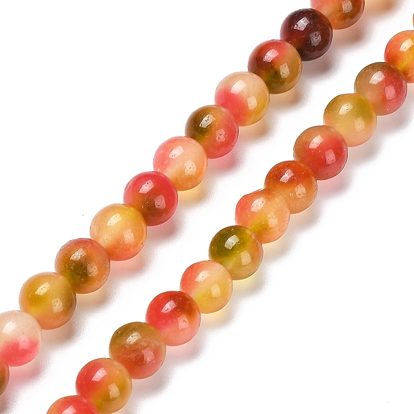 PandaHall Faceted Rondelle Dyed Natural White Jade Bead Strands, Round, Red, 8mm, Hole: 1mm, about 47pcs/strand, 14.29''(36.3cm) White Jade...
PandaHall Faceted Rondelle Dyed Natural White Jade Bead Strands, Round, Red, 8mm, Hole: 1mm, about 47pcs/strand, 14.29''(36.3cm) White Jade...