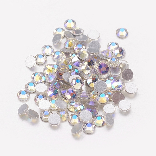 PandaHall Glass Flat Back Rhinestone, Grade A, Back Plated, Faceted, Half Round, Crystal AB, 6.3~6.5mm, about 288pcs/bag Glass Rhinestone..., Clear
PandaHall Glass Flat Back Rhinestone, Grade A, Back Plated, Faceted, Half Round, Crystal AB, 6.3~6.5mm, about 288pcs/bag Glass Rhinestone..., Clear