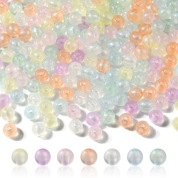 PandaHall Rainbow Iridescent Plating Acrylic Beads, Glitter Beads, Round, Mixed Color, 5.5x5mm, Hole: 1.8mm Acrylic Round Multicolor
PandaHall Rainbow Iridescent Plating Acrylic Beads, Glitter Beads, Round, Mixed Color, 5.5x5mm, Hole: 1.8mm Acrylic Round Multicolor